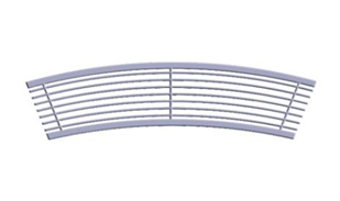 XY-H arc-shaped air outlet